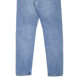 LEVI'S 512 Jeans Mens Blue Slim Tapered Stone Wash W31 L32