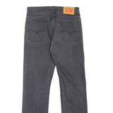 LEVI'S 513 Jeans Mens Grey Slim Straight W32 L34