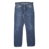 LEVI'S 511 Jeans Mens Blue Slim Straight W34 L32