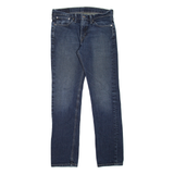 LEVI'S 511 Jeans Mens Blue Slim Straight Stone Wash W31 L32
