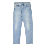 LEVI'S 512 BIG E Jeans Mens Blue Slim Tapered Stone Wash W29 L30