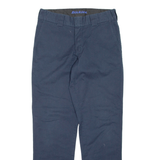 DICKIES FLEX Mens Trousers Blue Regular Straight W30 L31