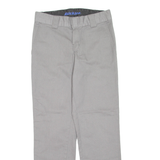 DICKIES FLEX Mens Trousers Grey Regular Straight W29 L30