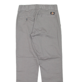 DICKIES FLEX Mens Trousers Grey Regular Straight W29 L30