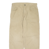 CARHARTT Mens Trousers Brown Regular Straight W36 L32