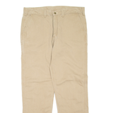 CARHARTT Mens Trousers Brown Relaxed Straight W40 L34