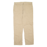 CARHARTT Mens Trousers Brown Relaxed Straight W40 L34
