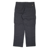 DICKIES Flex Cargo Mens Trousers Black Regular Straight W36 L32