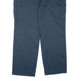 DICKIES Cargo Mens Trousers Blue Regular Straight W40 L32