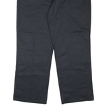 DICKIES Mens Trousers Black Regular Straight W40 L30
