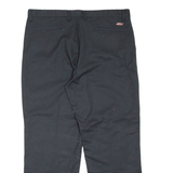 DICKIES Mens Trousers Black Regular Straight W40 L30
