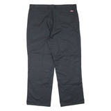 DICKIES Mens Trousers Black Regular Straight W40 L30
