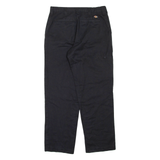DICKIES Mens Trousers Black Regular Tapered W30 L30