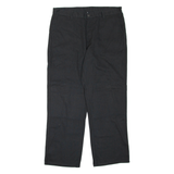 DICKIES Mens Trousers Black Regular Straight W36 L30