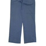 DICKIES Mens Trousers Blue Regular Straight W28 L32