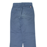 DICKIES Mens Trousers Blue Regular Straight W28 L32