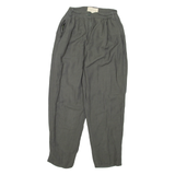 Womens Trousers Grey Loose Tapered W24 L27