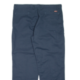 DICKIES Mens Trousers Blue Regular Straight W40 L30