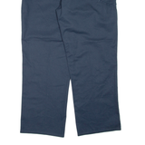 DICKIES Mens Trousers Blue Regular Straight W40 L30