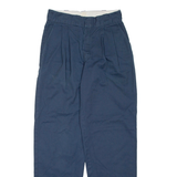 DICKIES Mens Trousers Blue Regular Straight W26 L32