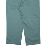 DICKIES Mens Trousers Green Regular Straight W36 L25