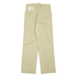 DICKIES Womens Trousers Beige Regular Straight W31 L30