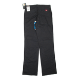 DICKIES Womens Trousers Black Regular Bootcut W34 L34