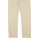 LEVI'S Mens Trousers Beige Regular Straight W30 L32