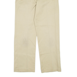 DICKIES Womens Trousers Beige Regular Straight W30 L28