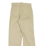 DICKIES Womens Trousers Beige Regular Straight W30 L28
