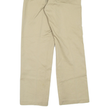 DICKIES Womens Trousers Beige Regular Straight W30 L28