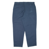 DICKIES Mens Trousers Blue Regular Tapered W40 L31