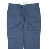 DICKIES Mens Trousers Blue Regular Tapered W40 L28