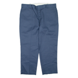 DICKIES Mens Trousers Blue Regular Tapered W40 L28
