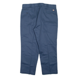 DICKIES Mens Trousers Blue Regular Tapered W40 L28
