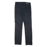 LEVI'S 511 Jeans Mens Black Slim Straight W30 L32