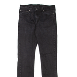 LEVI'S 511 Jeans Mens Black Slim Straight W29 L32
