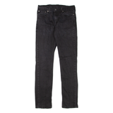 LEVI'S 511 Jeans Mens Black Slim Straight W29 L32