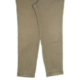 LAUREN RALPH LAUREN Chino Womens Trousers Green Slim Tapered W32 L27