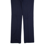 TORY BURCH Womens Trousers Blue Regular Straight W34 L34