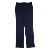 TORY BURCH Womens Trousers Blue Regular Straight W34 L34