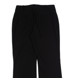 CALVIN KLEIN Womens Trousers Black Relaxed Straight W30 L28