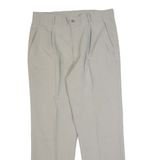 FARAH Chino Mens Trousers Grey Regular Straight W34 L28
