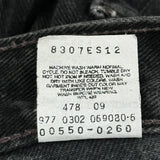 Levis 550 Jeans - 32W 34L Black Cotton