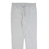 ELLESSE Womens Joggers Grey Tapered UK 10 W28 L30