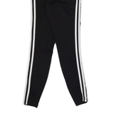 ADIDAS Womens Leggings Black Skinny UK 8 W24 L26