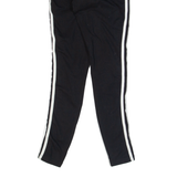 ADIDAS Womens Leggings Black Skinny UK 8 W24 L26