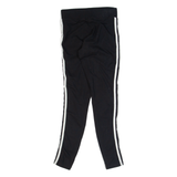 ADIDAS Womens Leggings Black Skinny UK 8 W24 L26