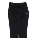 PUMA Womens Joggers Black Skinny UK 8 W26 L27