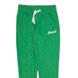 PUMA Womens Joggers Green Tapered S W28 L28